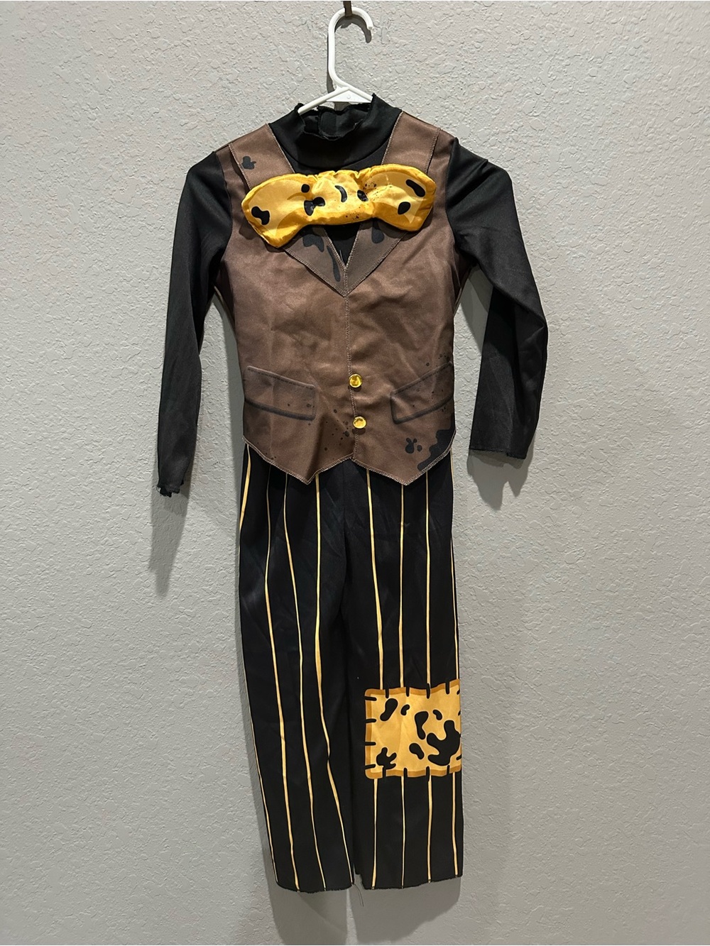 BENDY character Halloween costume kids Sz S (4-6) NWOT